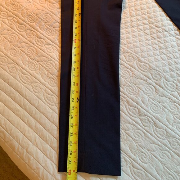 Ben Sherman Tailoring Men’s Dress Pants – Navy Wool Blend (32x32, EU 48) - Picture 5 of 9